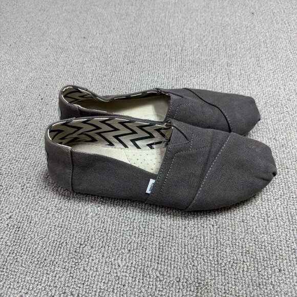 TOMS Shoes - Toms Slip On Shoes Gray Women's Size 7.5